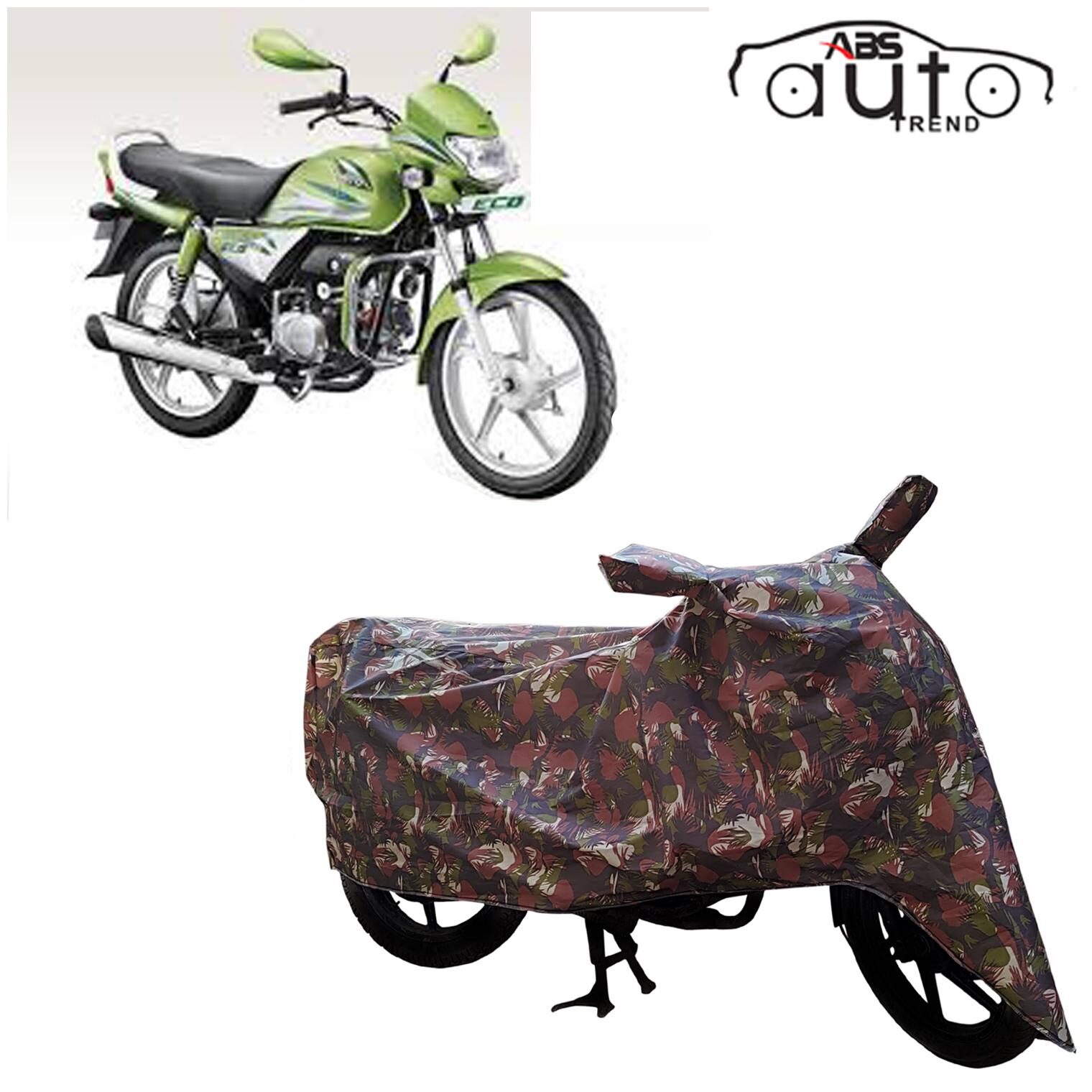 

ABS AUTO TREND Jungle Bike Body Cover for Hero Delux Eco ( Multi )