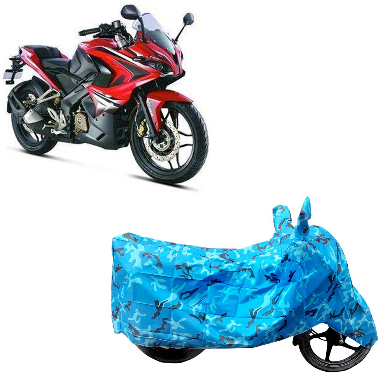

ABS AUTO TREND Two Wheeler Body Cover For Bajaj Pulsar RS 200 Assorted Color
