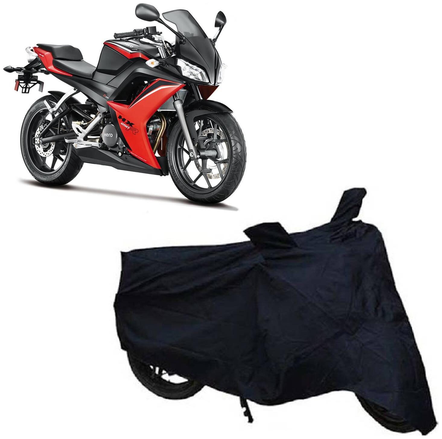 

ABS AUTO TREND Waterproof Bike Body Cover For Hero Hx 250R (Black)