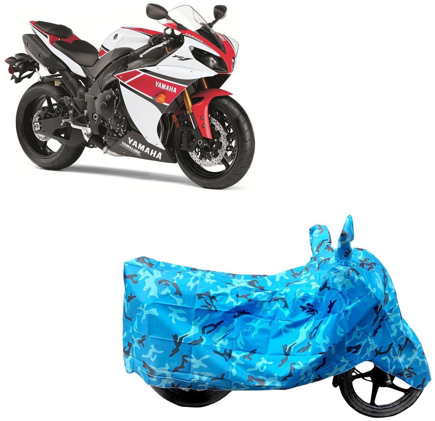 

ABS AUTO TREND Two Wheeler Body Cover For Yamaha Yzf R1 Blue