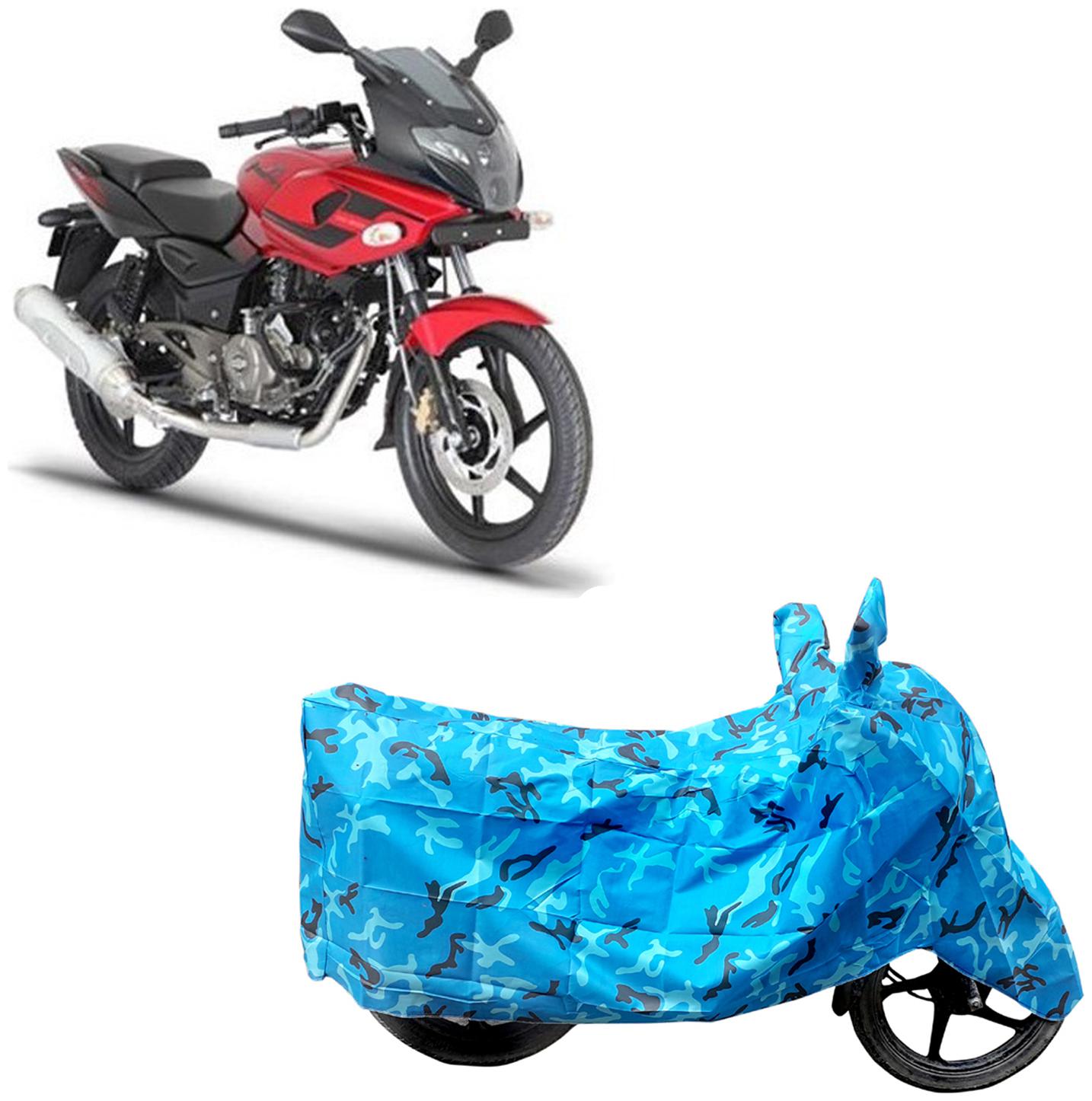 

ABS AUTO TREND Two Wheeler Body Cover For Bajaj Pulsar 220F Blue