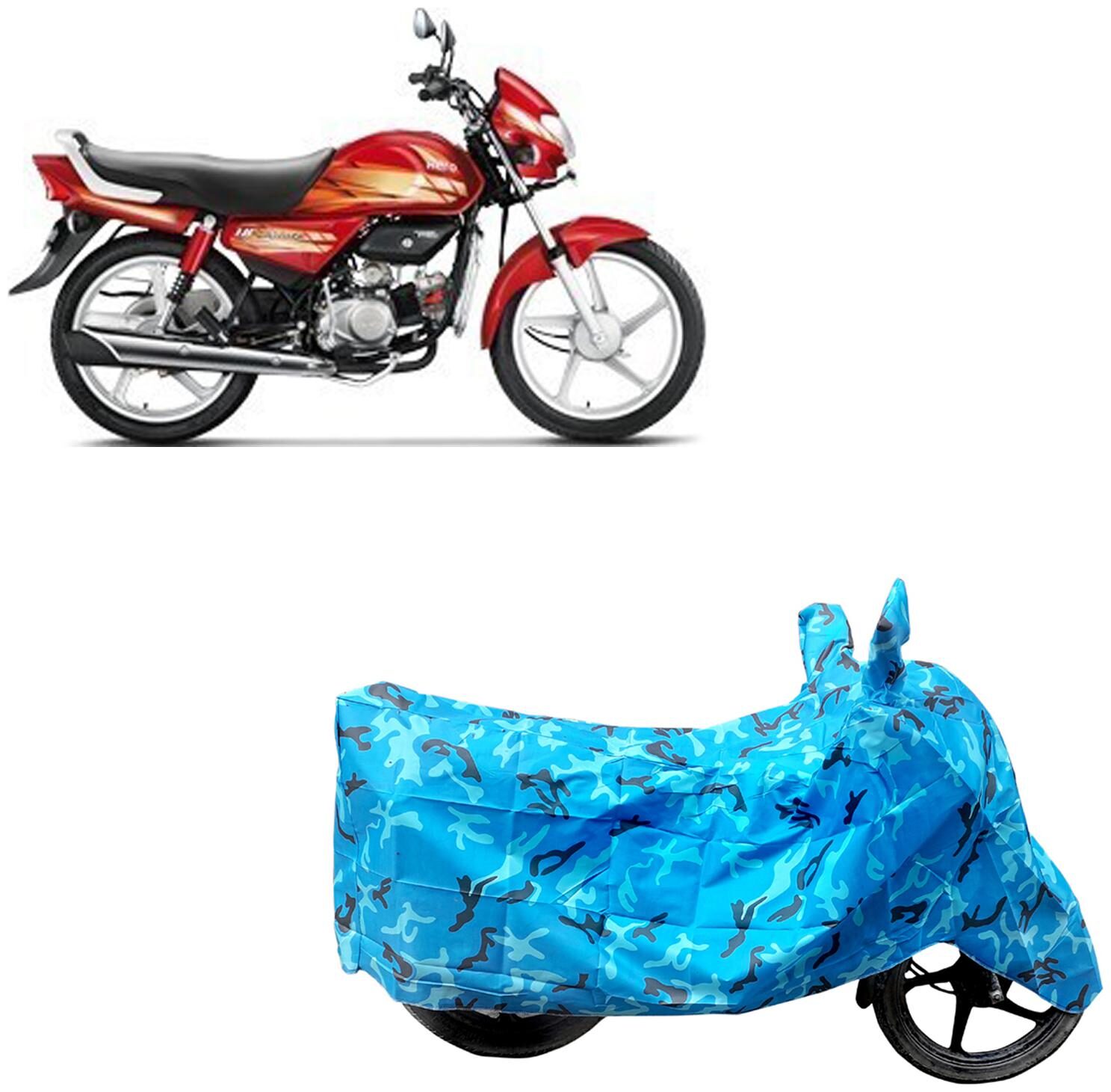 

ABS AUTO TREND Bike Body Cover For Hero Hf Delux