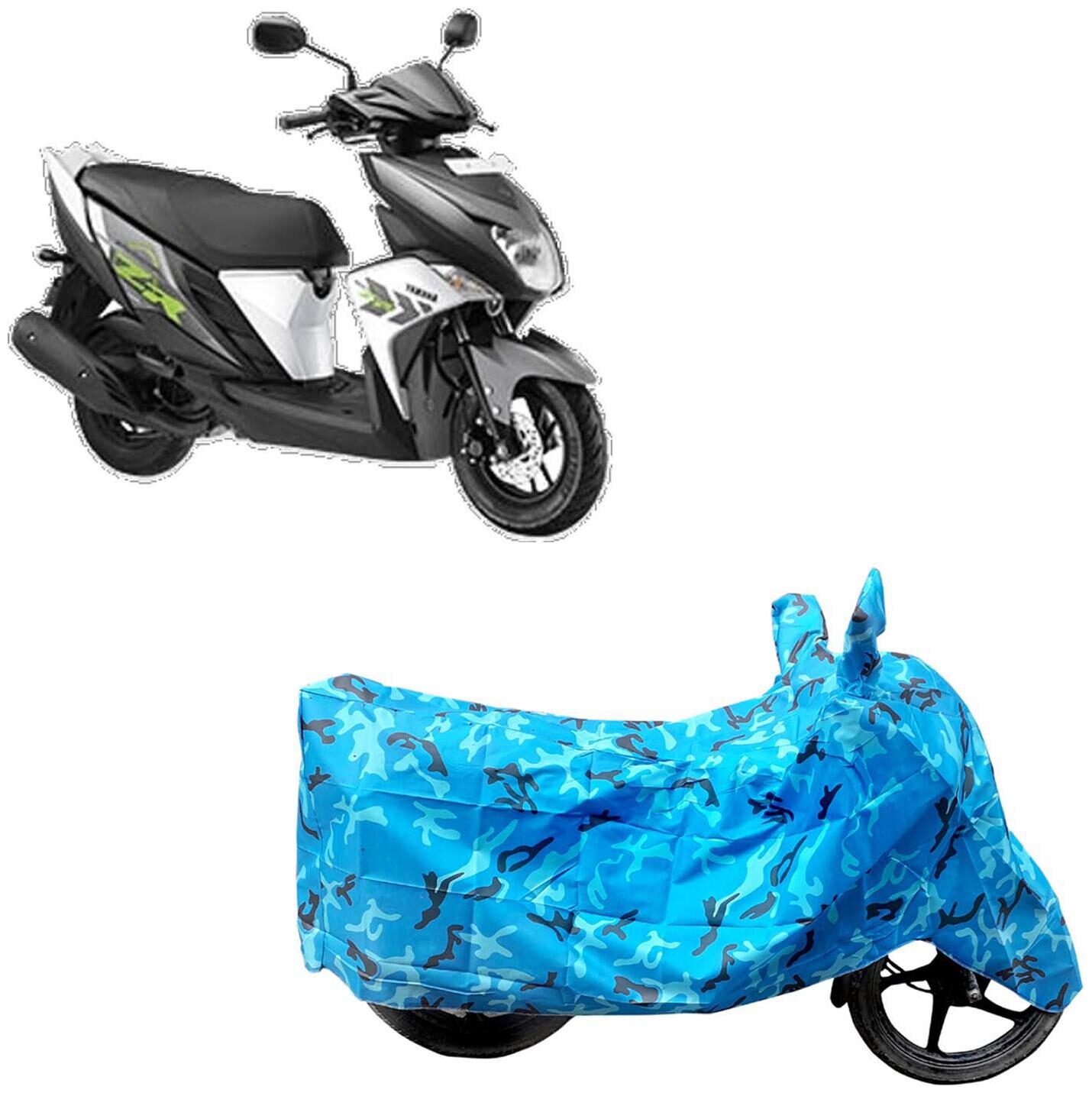 

ABS AUTO TREND Two Wheeler Body Cover For Yamaha Ray Zr Blue