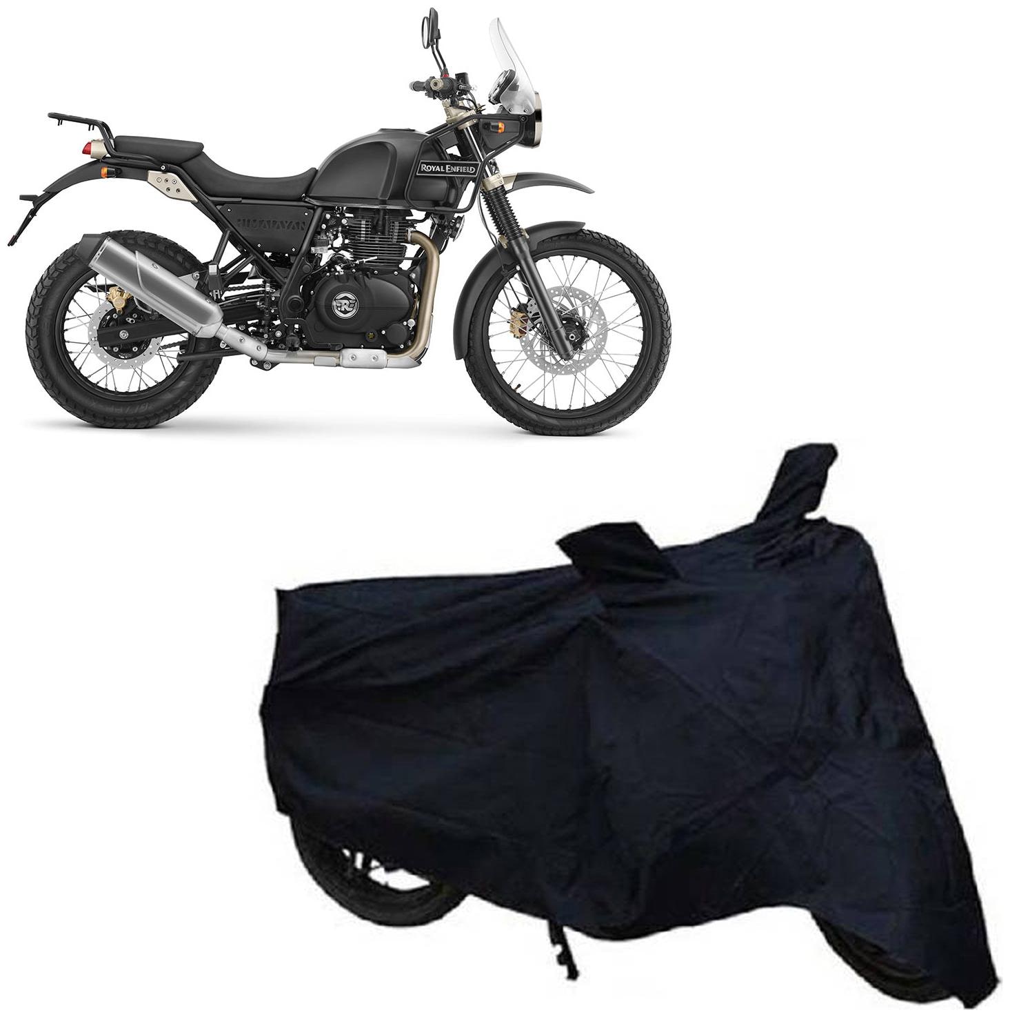 

ABS AUTO TREND Two Wheeler Body Cover For Royal Enfield Himalayan (Black)