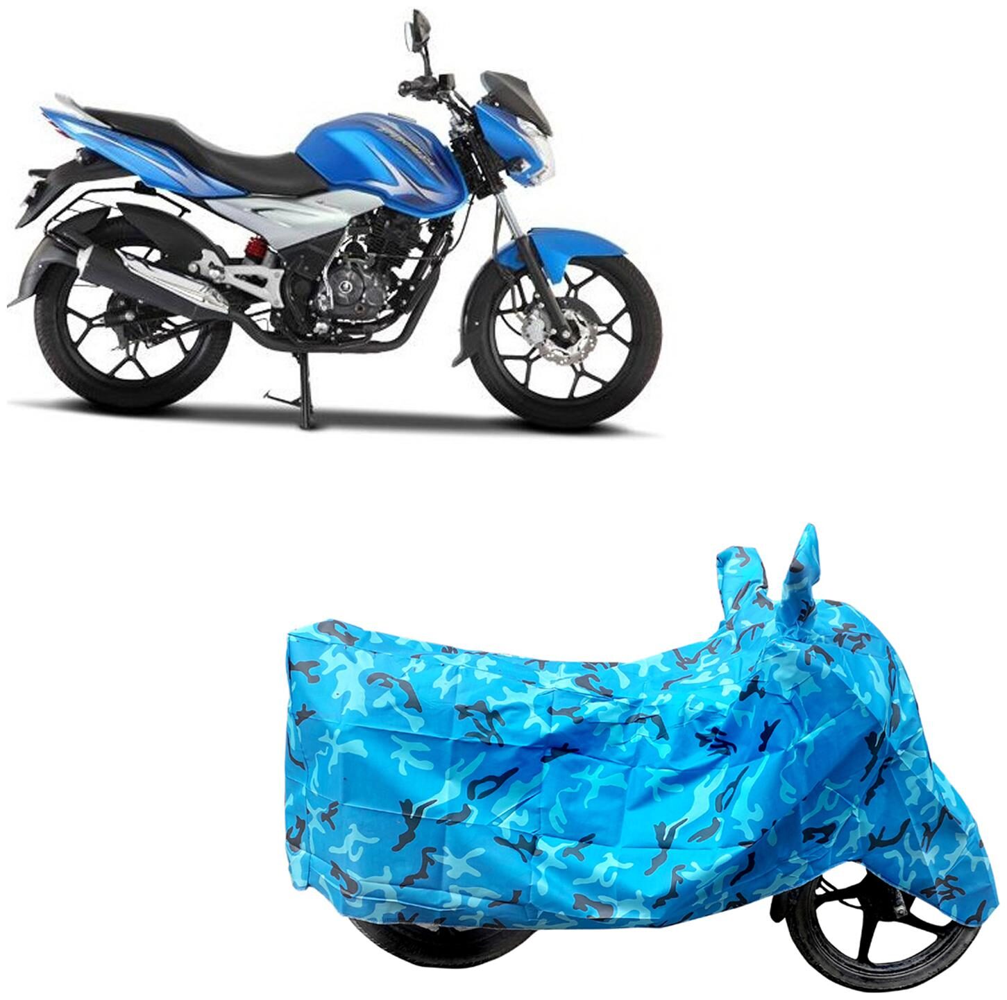 

ABS AUTO TREND Two Wheeler Body Cover For Bajaj Discover 125M Blue