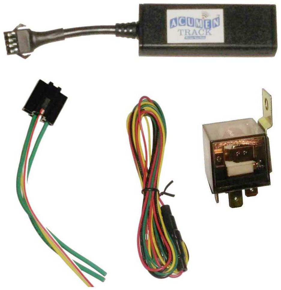 

Acumen Tracker UC-900(Water- Proof Inbuilt Battery) For car Bike Truck and Suv Anti - Theft GPS
