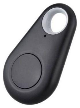 

Anti Lost Alarm Remote Shutter Voice Recorder Safety Security Smart Tracker Compatible With IOS Android Smartphones For Locating Pets Children Keys Wallets Cars Black By TSV