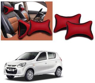 Buy Auto Pearl Premium Make Red Dots Car Neck Cushion Neck