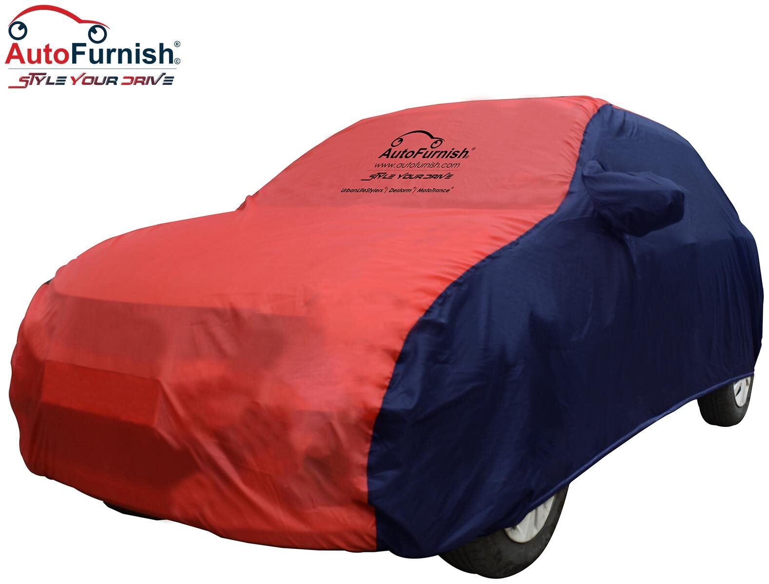 

Autofurnish Dual Tone Red Blue Car Body Cover Compatible With KIA Sonet 2020 - Sporty Blue