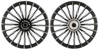 Get Wallpaper Buy Autofy Porado 20 Wave Spokes Black Chrome Alloy Wheels For For Free
