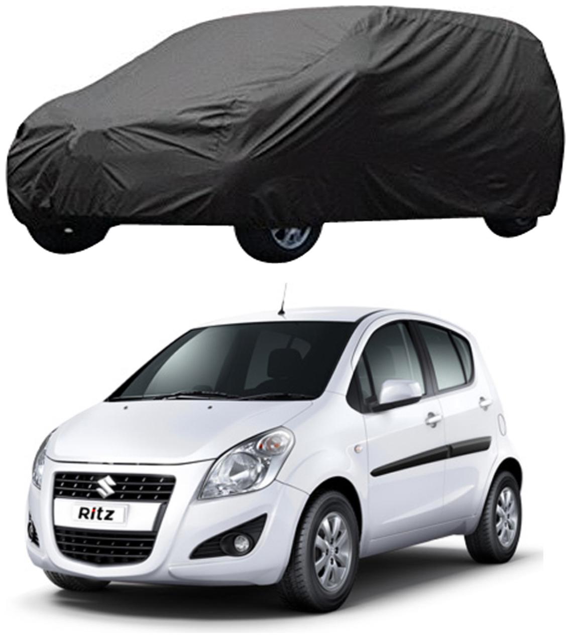 

AutoRetail Maruti Ritz Grey Car Body Cover For 2014 Model (Triple Stiched without Mirror Pocket)
