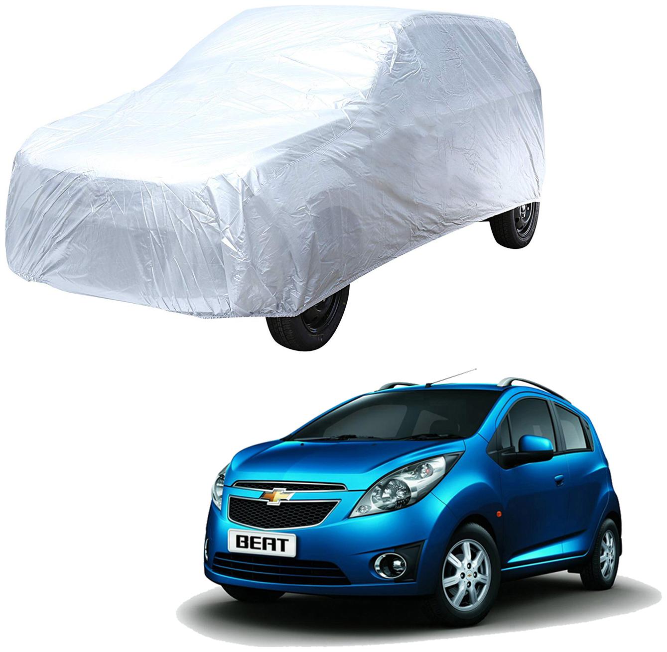 

AutoRetail Maruti Suzuki BALENO Silver Matty Car Body Cover for 2015 Model (Triple Stiched without Mirror Pocket)