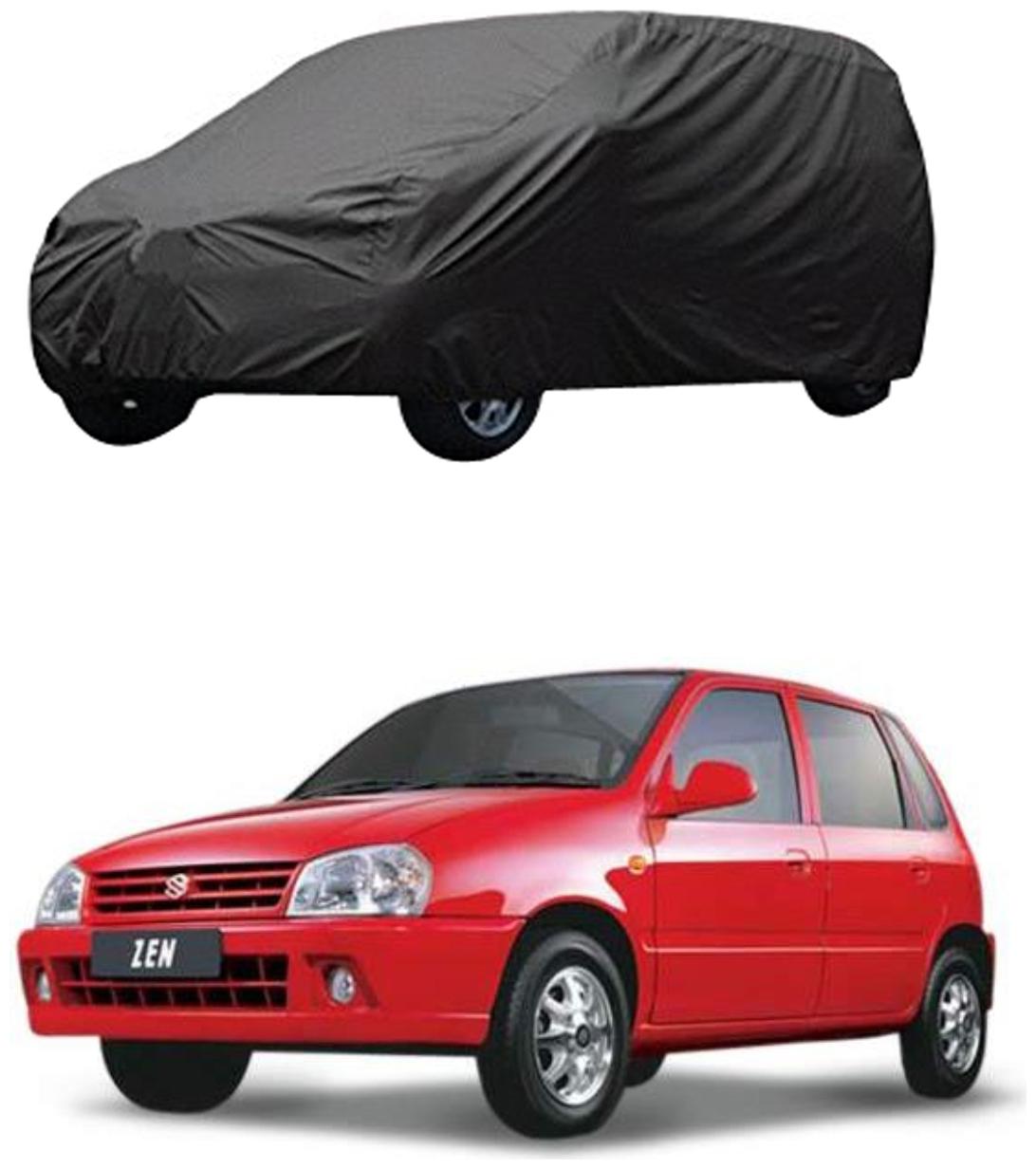 

AutoRetail Maruti Suzuki Zen Grey Car Body Cover For 2005 Model (Triple Stiched without Mirror Pocket)