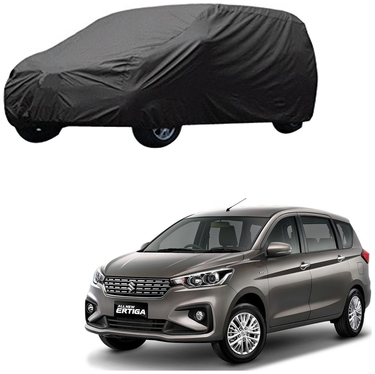 

AutoRetail Maruti Suzuki Ertiga Grey Car Body Cover for 2019 Model (Triple Stiched without Mirror Pocket)