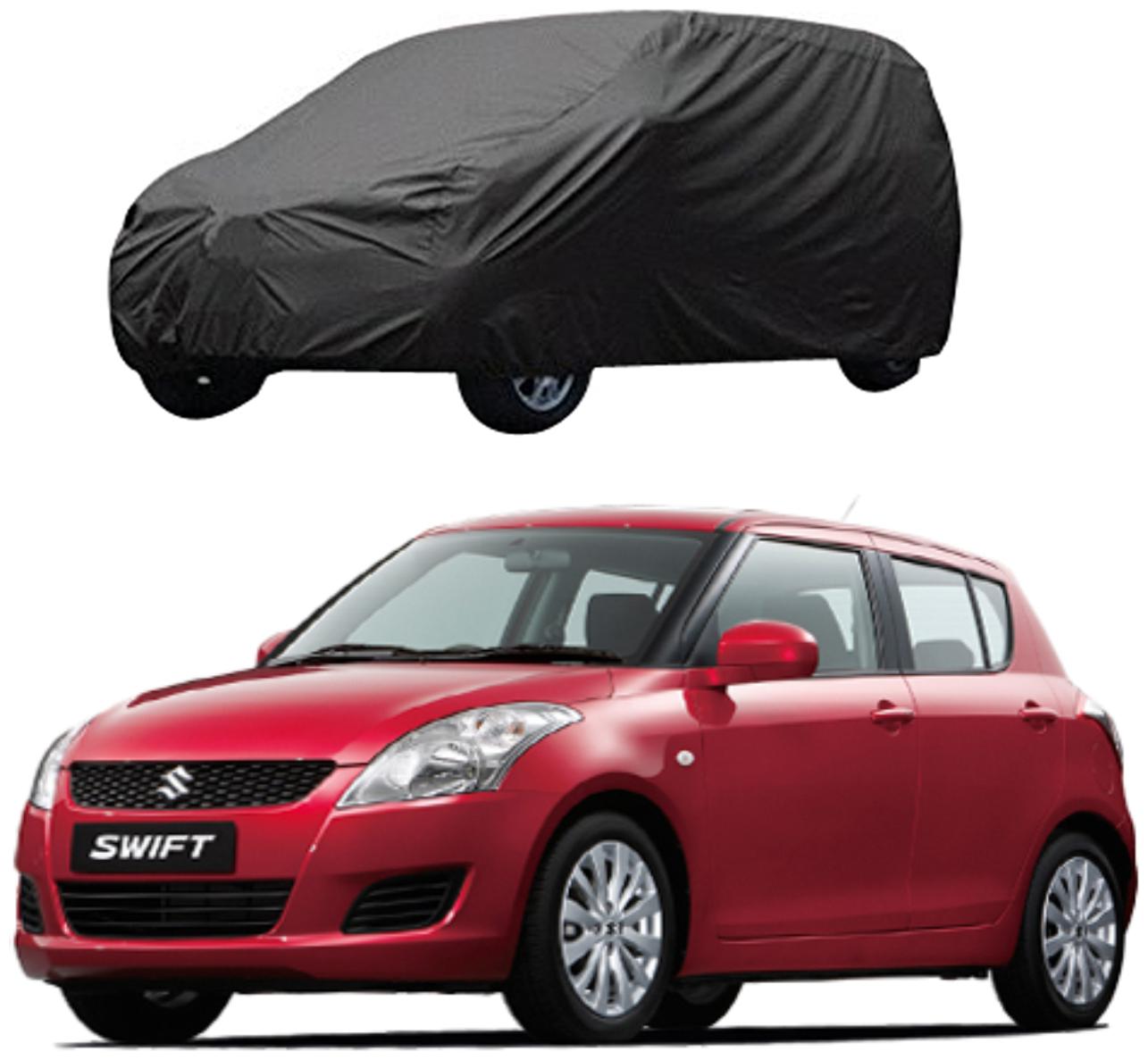 

AutoRetail Maruti Suzuki Swift Grey Car Body Cover For 2012 Model (Triple Stiched without Mirror Pocket)