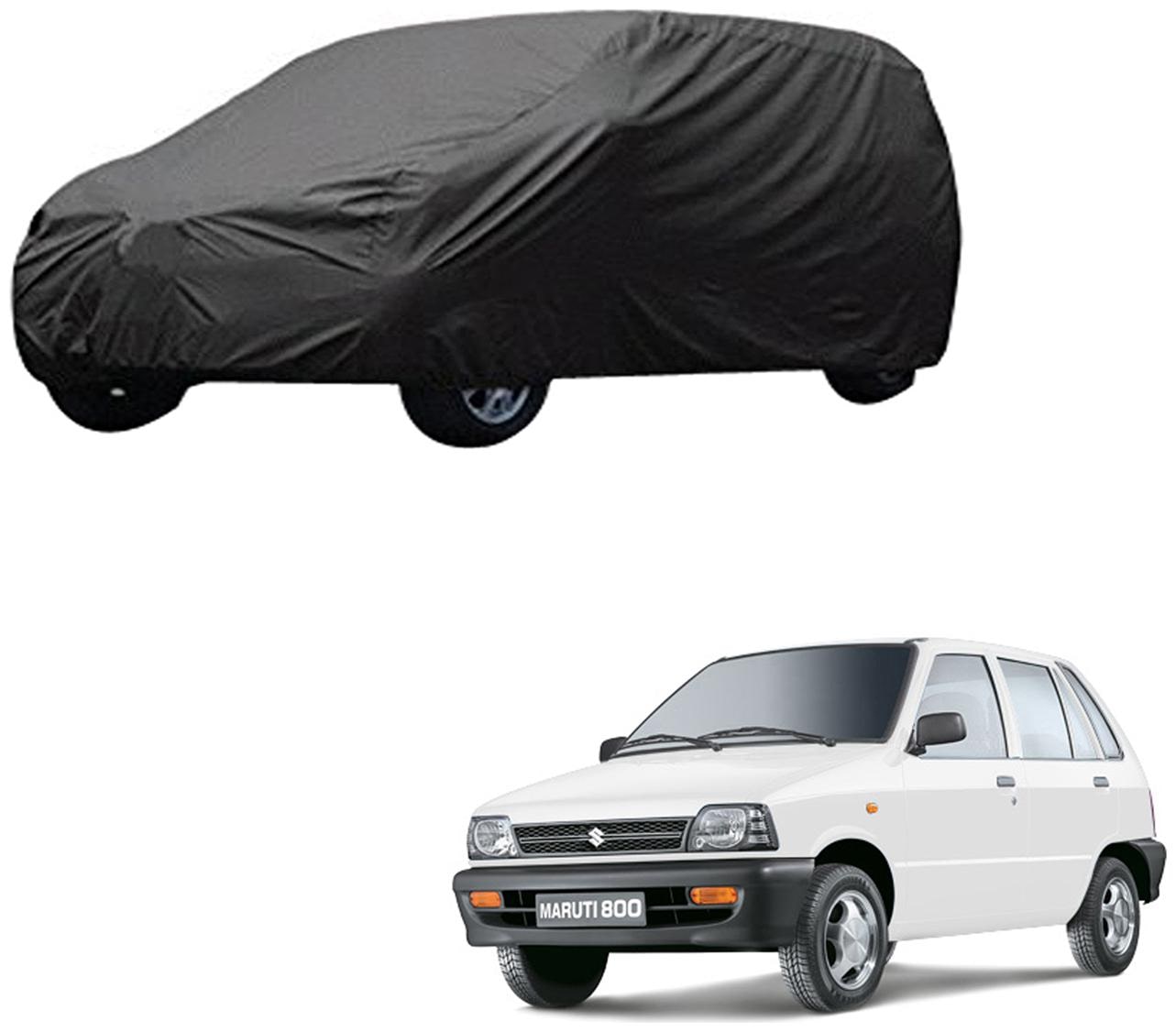 

AutoRetail Maruti Suzuki 800 Grey Car Body Cover for 2015 Model (Triple Stiched without Mirror Pocket)