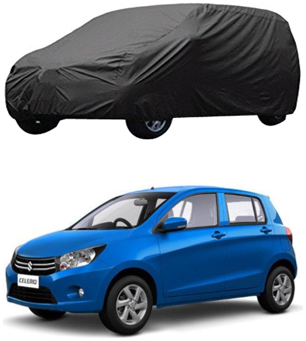 

AutoRetail Maruti Suzuki CELERIO Grey Car Body Cover for 2017 Model (Triple Stiched without Mirror Pocket)
