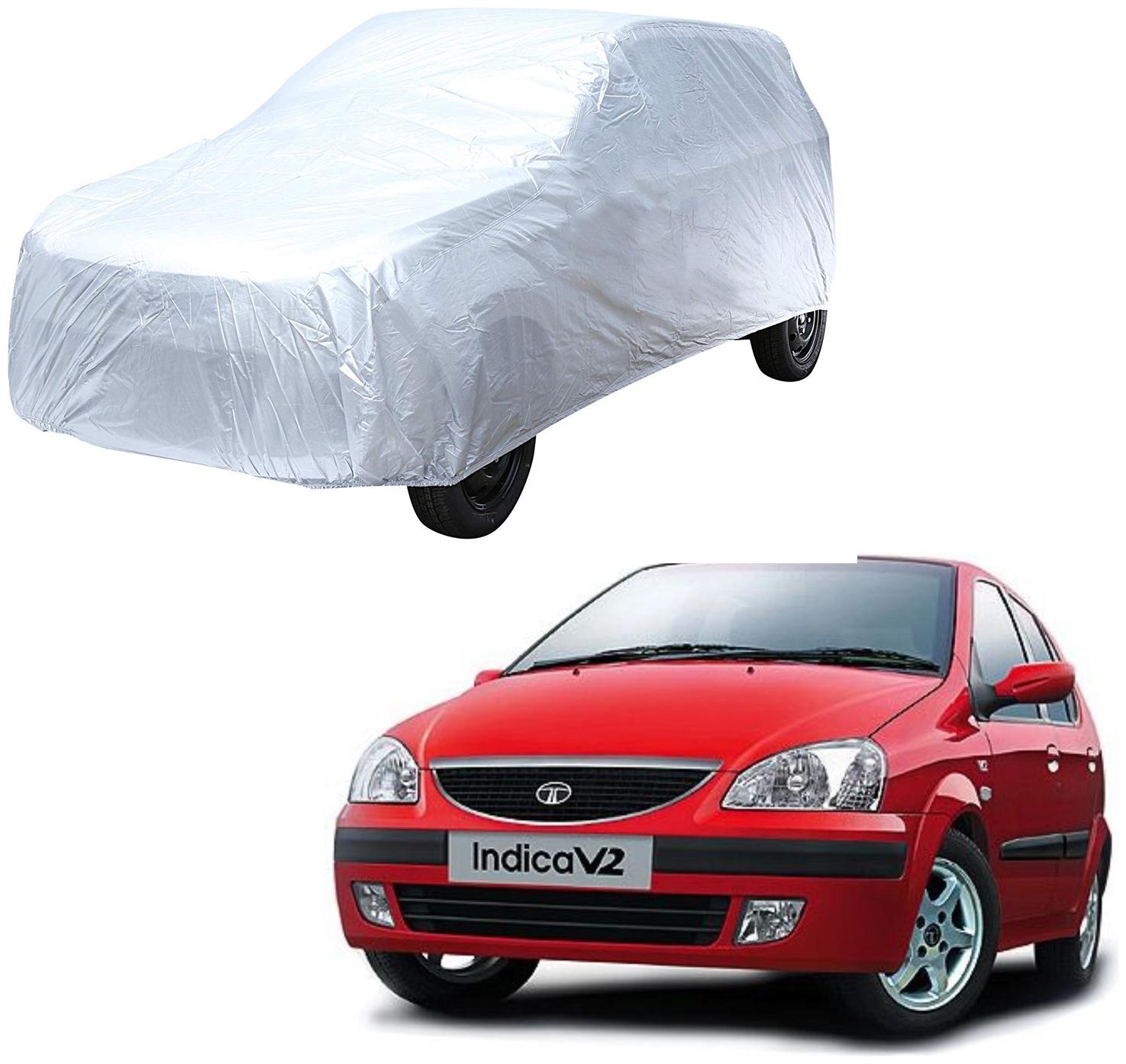 

AutoRetail Tata INDICA Silver Matty Car Body Cover for 2014 Model (Triple Stiched without Mirror Pocket)