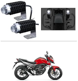Buy Autostark 10watt 2pc Slim Black Mototcycle Leg Guard Projector