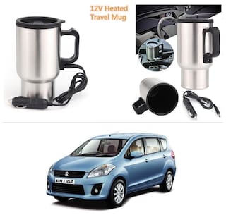 Autostark 12v Stainless Steel Cup Kettle Travel Coffee Heated Autostark 12v Stainless Steel Cup Kettle Travel Coffee Heated Mug Car Based With Cigar Lighter Cable