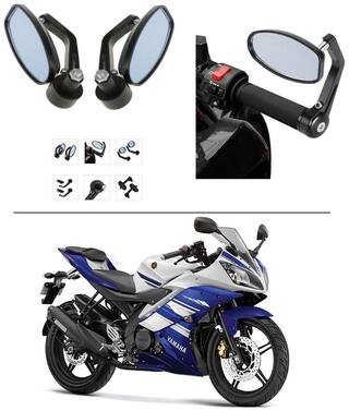 Wallpaper Buy Autostark Bike Rear View Mirror Set Of 2 Black Yamaha R15 S For iPhone Free