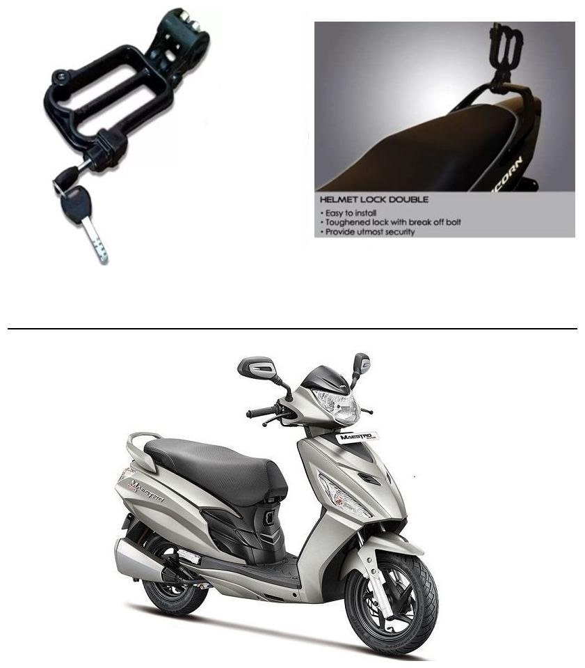 helmet lock for scooty