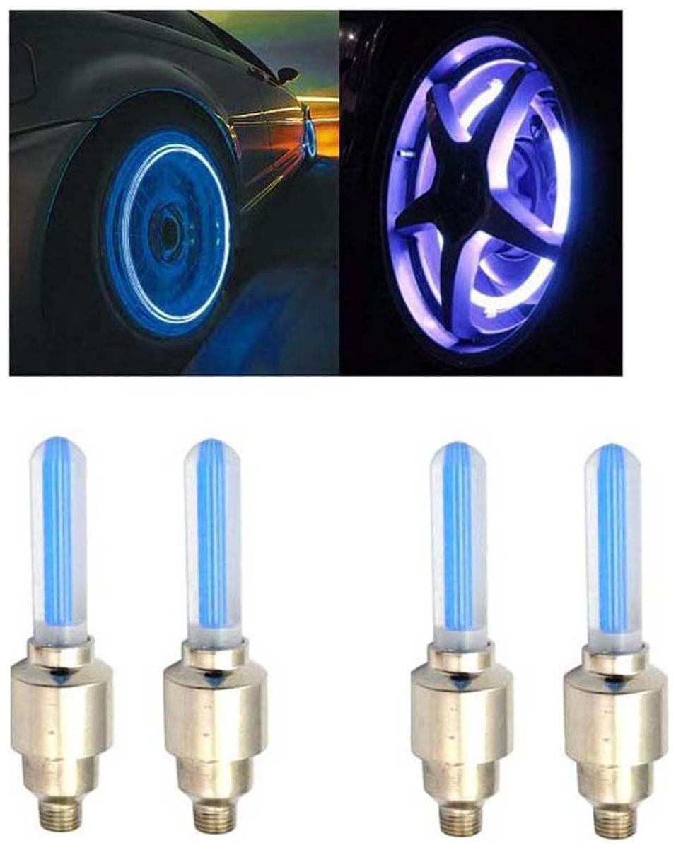 

Autosun Blue Car Tyre Led Light With Motion Sensor - Set Of 4