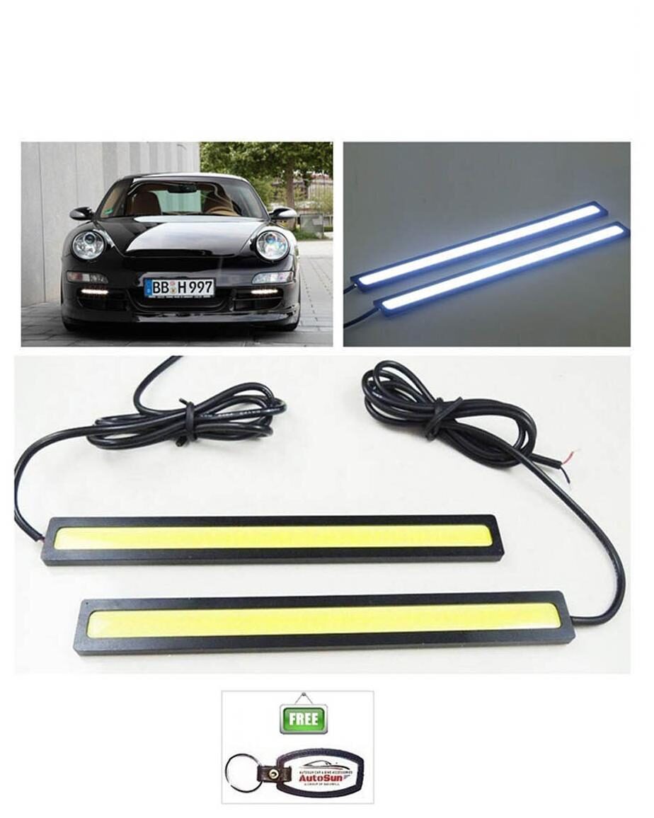 

Autosun Cob Led Smd Fog Drl Daytime Running Waterproof Light For Mahindra Verito Vibe