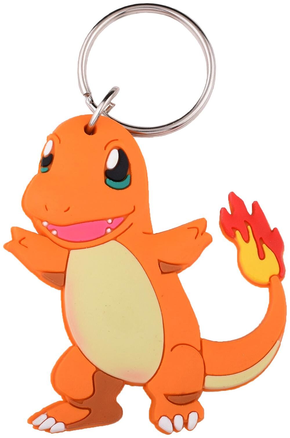 

AVI Keychain with Rubber Pokemon Charmander ( Pack of 1)
