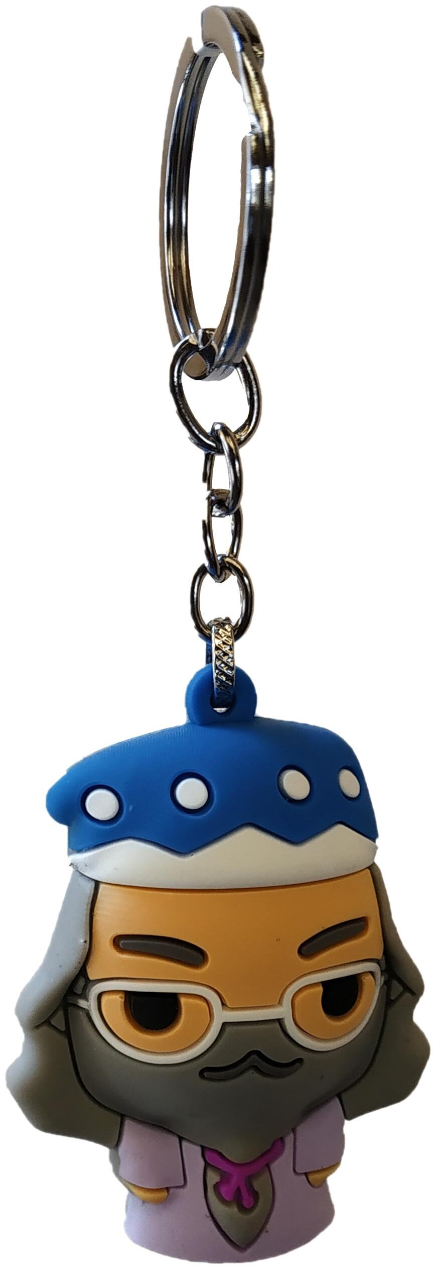 

AVI Techpro Rubber Keychain with Harry Potter Dumbledore Design