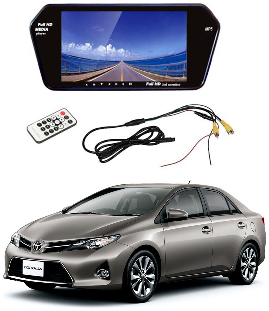 

AYW Car 7 inch LED Screen Video Monitor with USB Bluetooth for Corolla