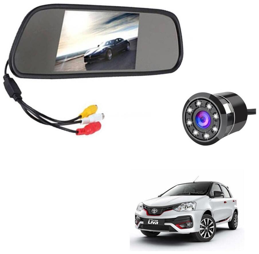 

AYW Car Rear View Camera With Screen Of Etios Liva