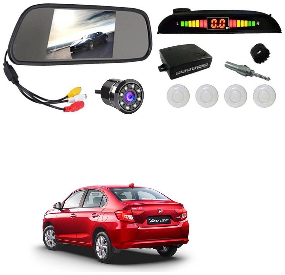 

AYW Car Rear View Camera With White Sensor and Screen of Amaze