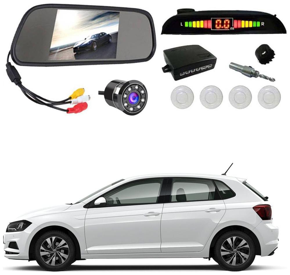 

AYW Car Rear View Camera With White Sensor and Screen of Polo GT