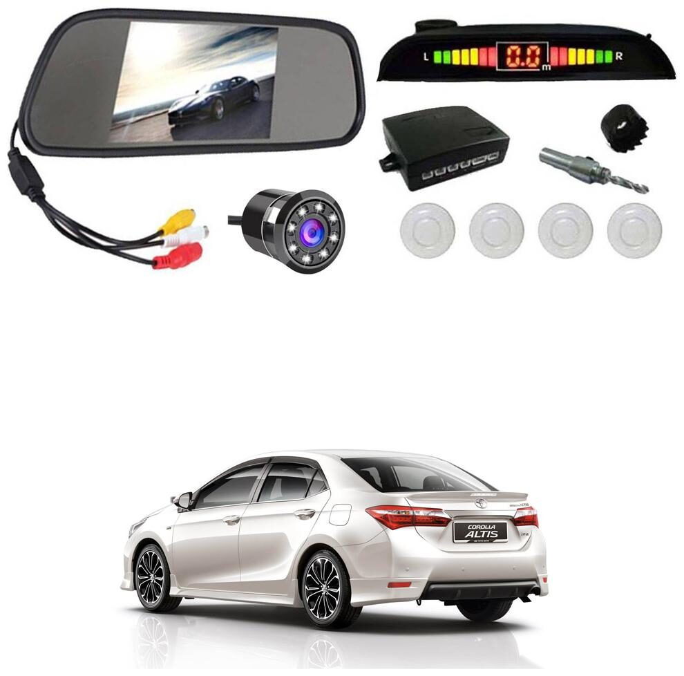 

AYW Car Rear View Camera With White Sensor and Screen of Altis
