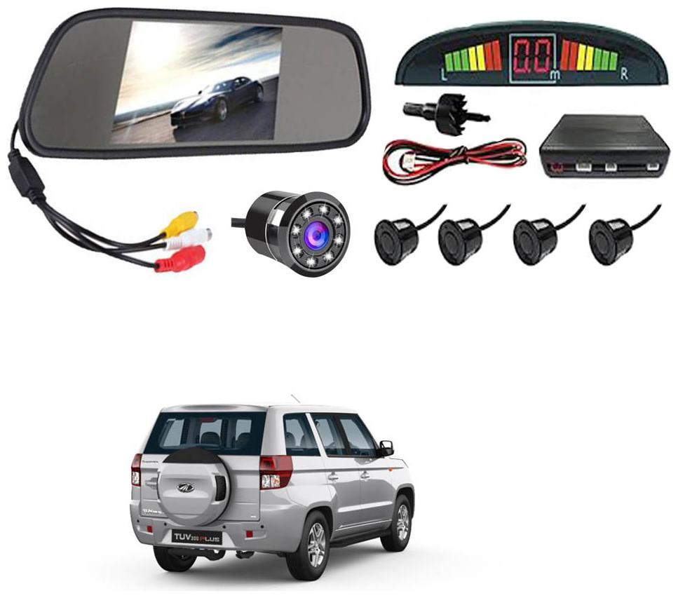 

AYW Car Rear View Camera With Black Sensor and Screen of TUV 300
