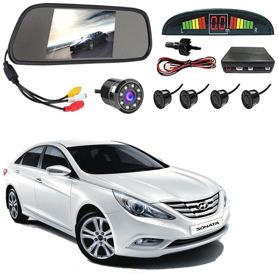 

AYW Car Rear View Camera With Black Sensor and Screen of Sonata Fluidic