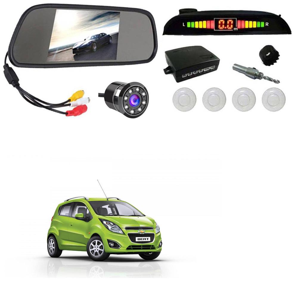 

AYW Car Rear View Camera With White Sensor and Screen of Beat