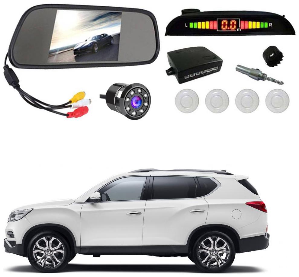 

AYW Car Rear View Camera With White Sensor and Screen of SsangYong