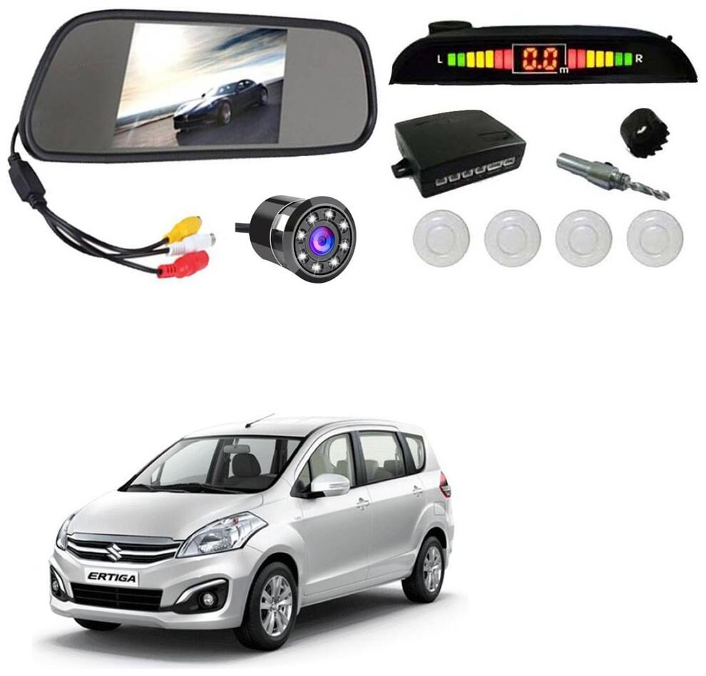 

AYW Car Rear View Camera With White Sensor and Screen of Ertiga