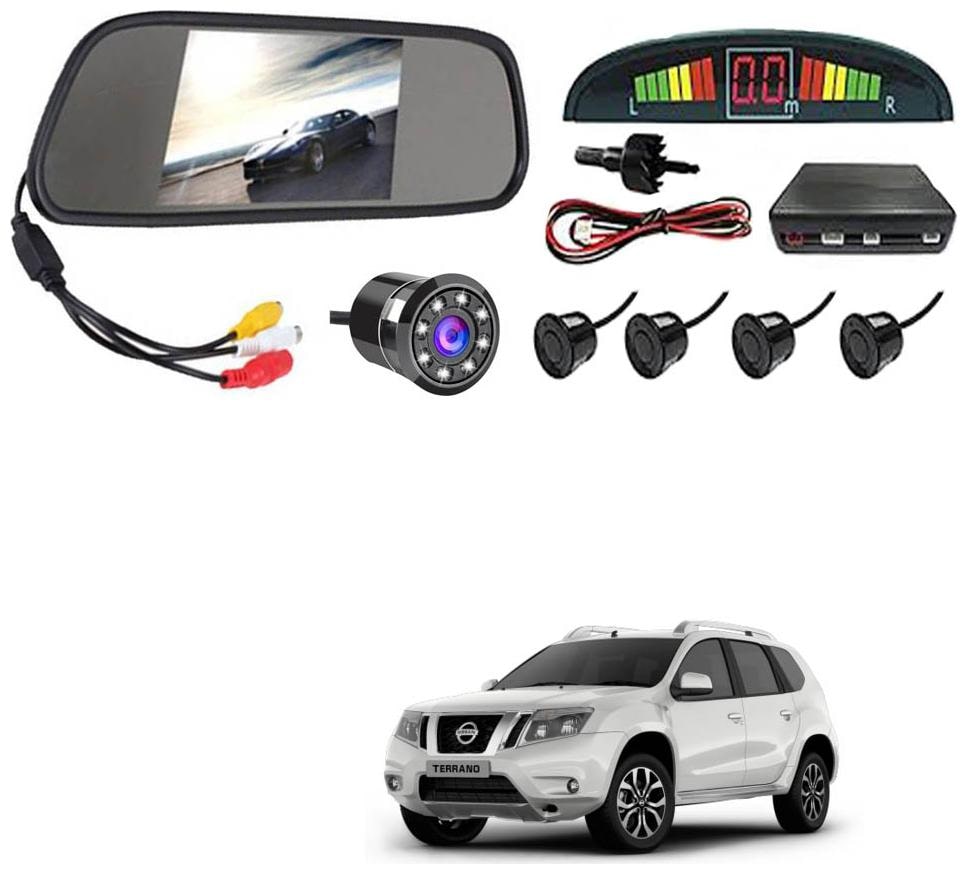 

AYW Car Rear View Camera With Black Sensor and Screen of Terrano