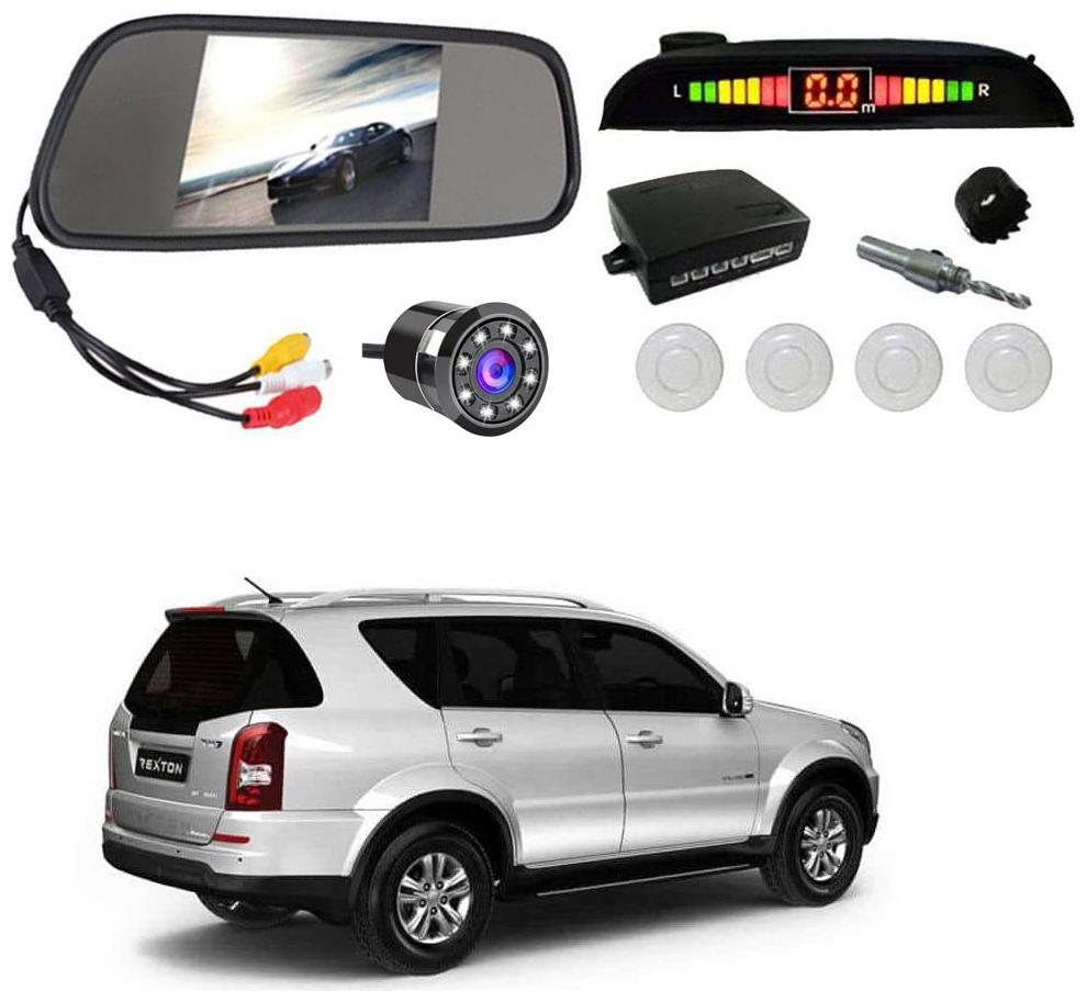

AYW Car Rear View Camera With White Sensor and Screen of SsangYong