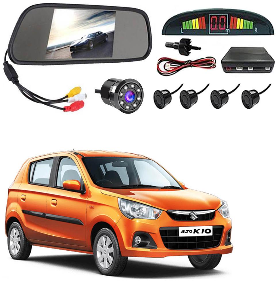 

AYW Car Rear View Camera With Black Sensor and Screen of Alto 800