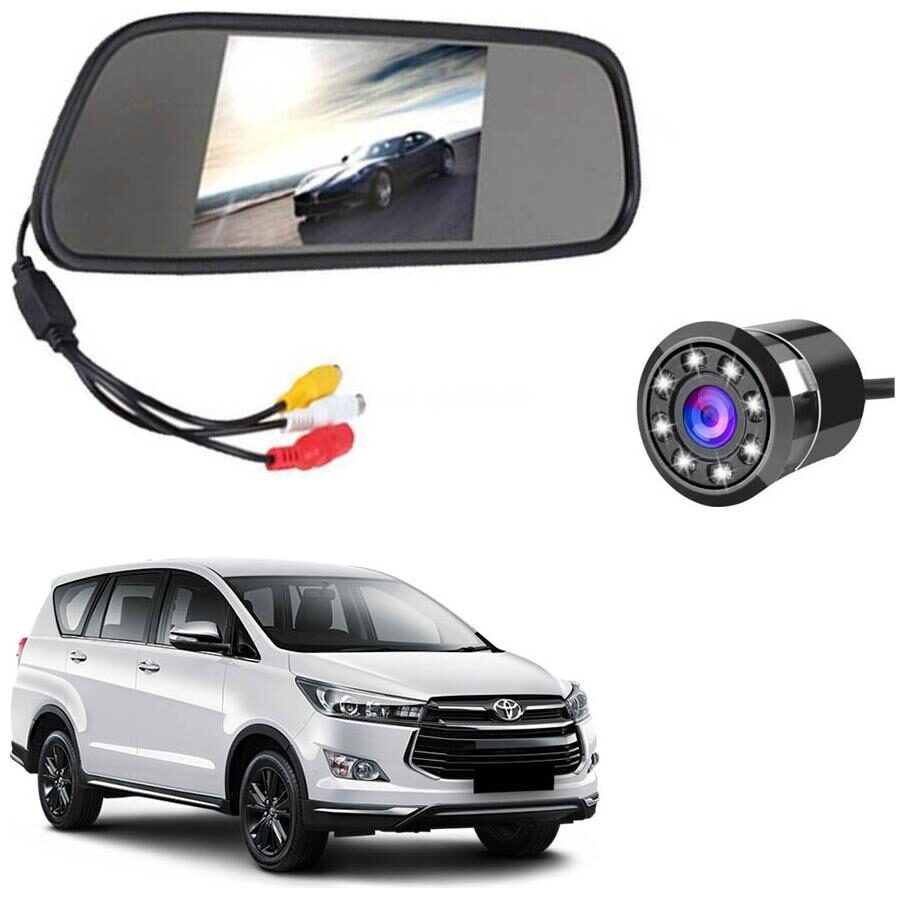 

AYW Car Rear View Camera With Screen Of Innova Crysta