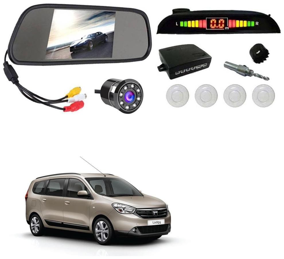 

AYW Car Rear View Camera With White Sensor and Screen of Lodgy