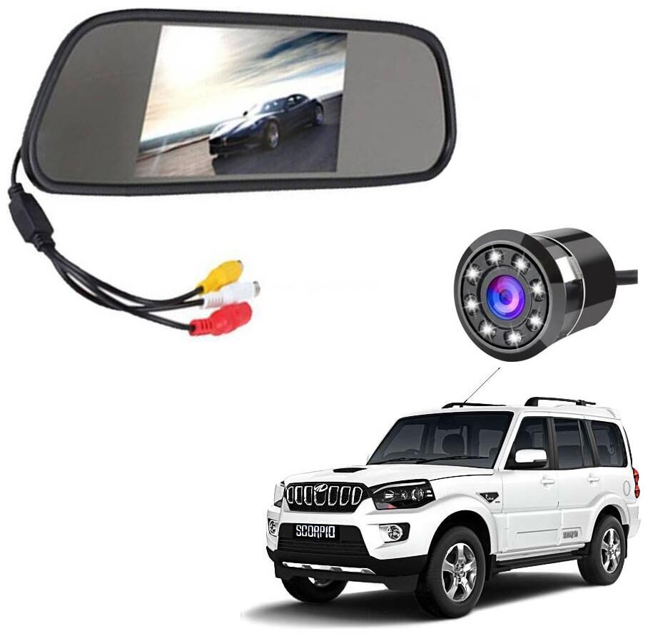 

AYW Car Rear View Camera With Screen Of Scorpio
