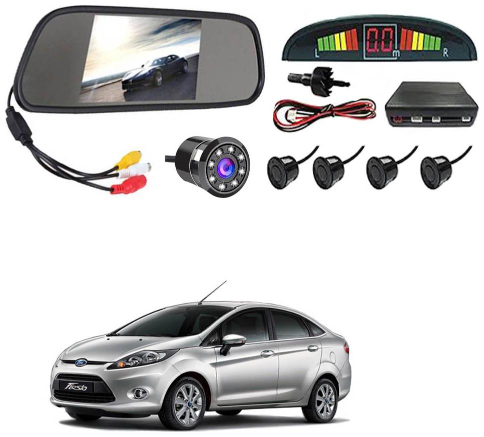 

AYW Car Rear View Camera With Black Sensor and Screen of Fiesta Old