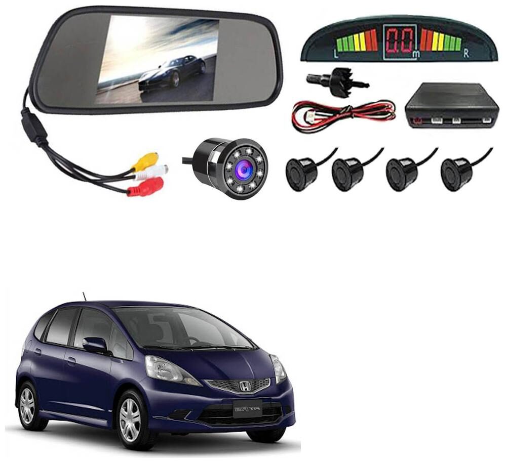 

AYW Car Rear View Camera With Black Sensor and Screen of Jazz