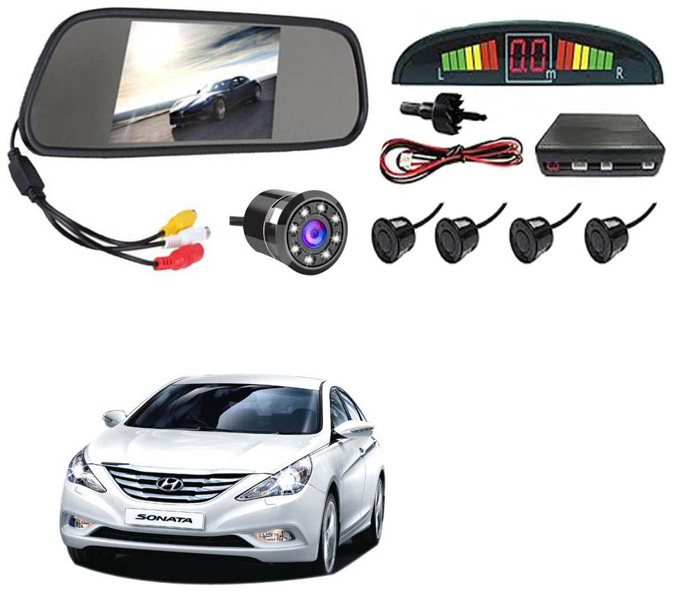 

AYW Car Rear View Camera With Black Sensor and Screen of Sonata Fluidic