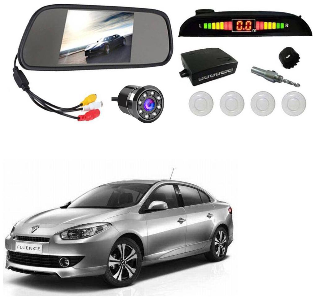 

AYW Car Rear View Camera With White Sensor and Screen of Fluence